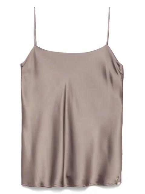 satin tank top by HERNO