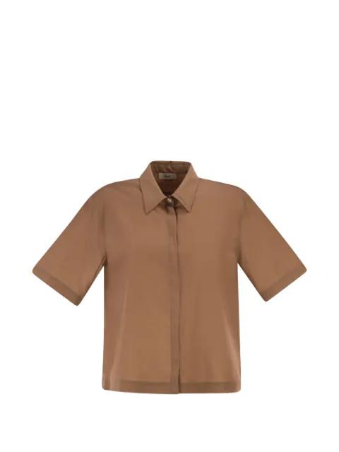 short-sleeve classic collar shirt by HERNO