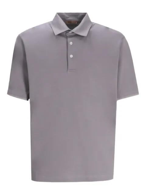 short-sleeve cotton polo shirt by HERNO