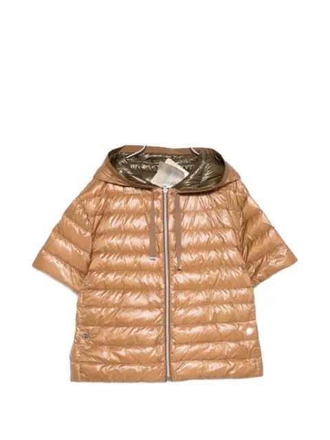 short-sleeve padded jacket by HERNO