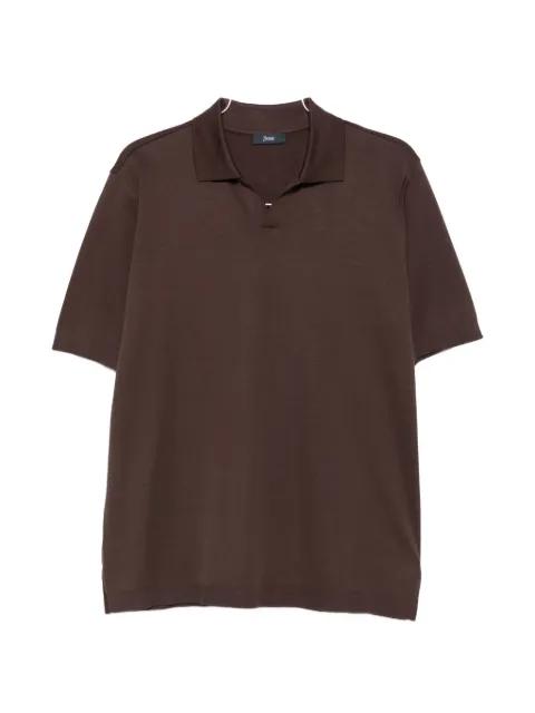 short-sleeve polo shirt by HERNO
