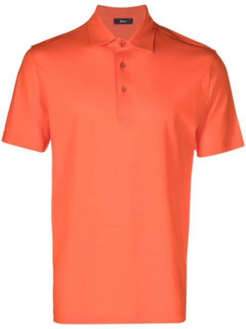 short-sleeved polo shirt by HERNO
