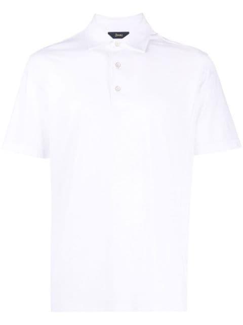 short-sleeved polo shirt by HERNO