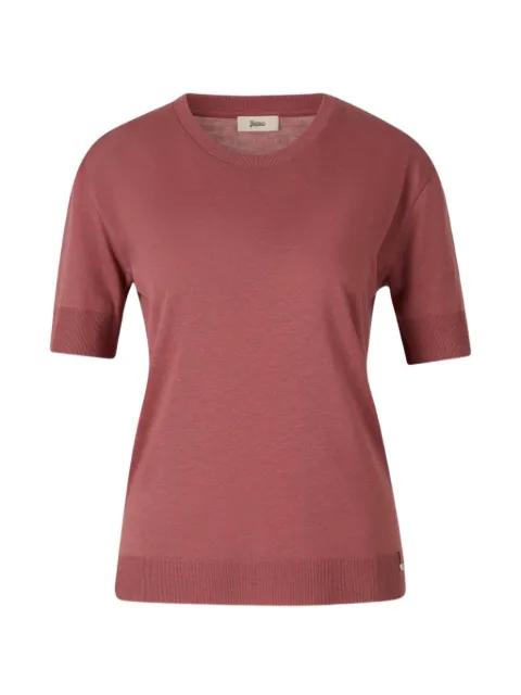 side-slit T-shirt by HERNO