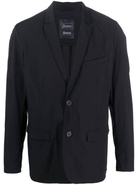 single-breasted blazer by HERNO