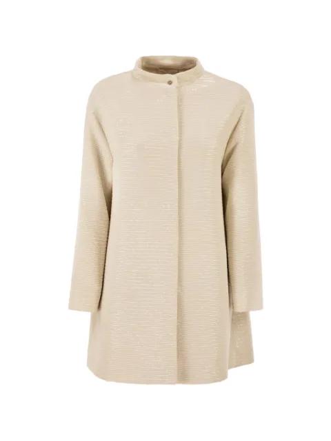single-breasted coat by HERNO