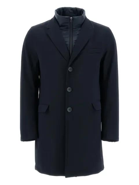single-breasted coat by HERNO