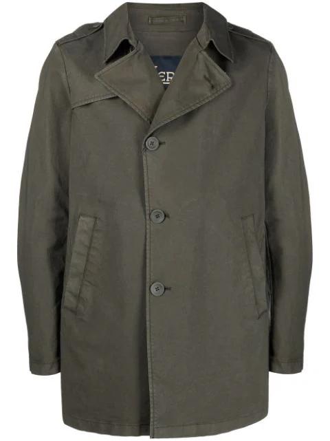 single-breasted lightweight jacket by HERNO