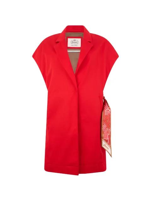 sleeveless blazer by HERNO