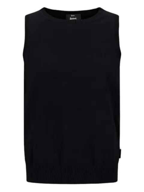 sleeveless zip-front gilet by HERNO