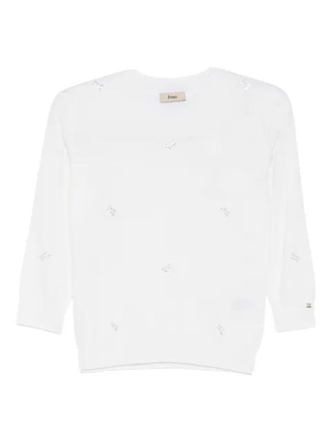 smbellished top by HERNO