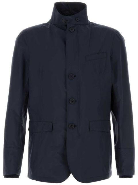stand-up collar blazer by HERNO