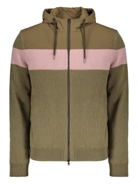 stripe hoodie by HERNO