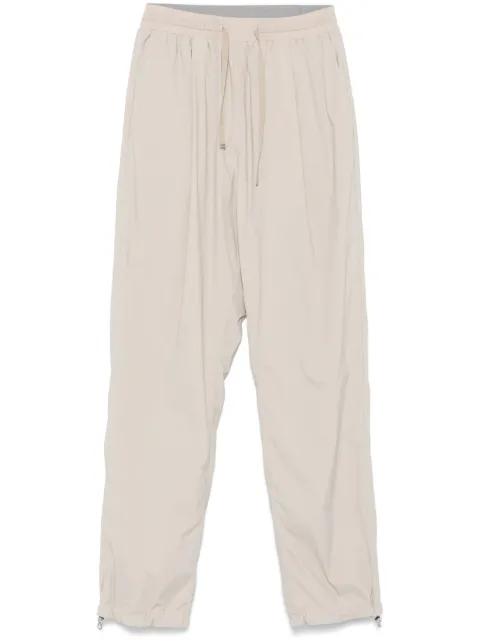 tapered trousers by HERNO