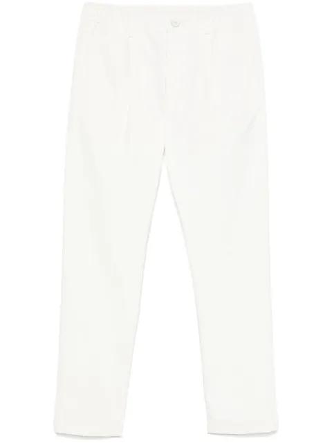 tapered trousers by HERNO