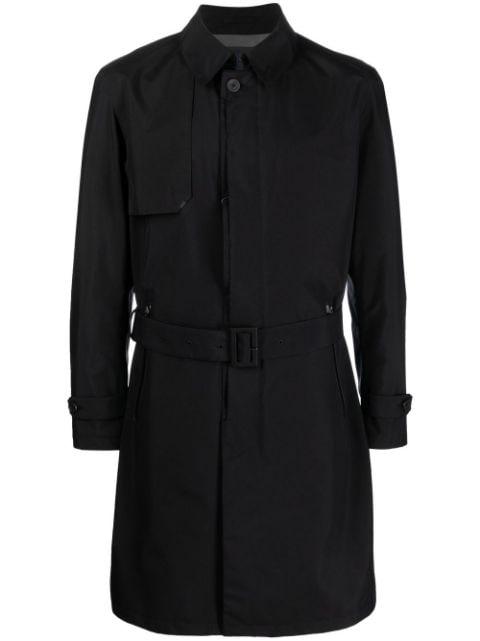 two-pocket belted waist coat by HERNO