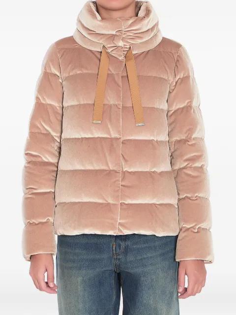 velvet padded jacket by HERNO
