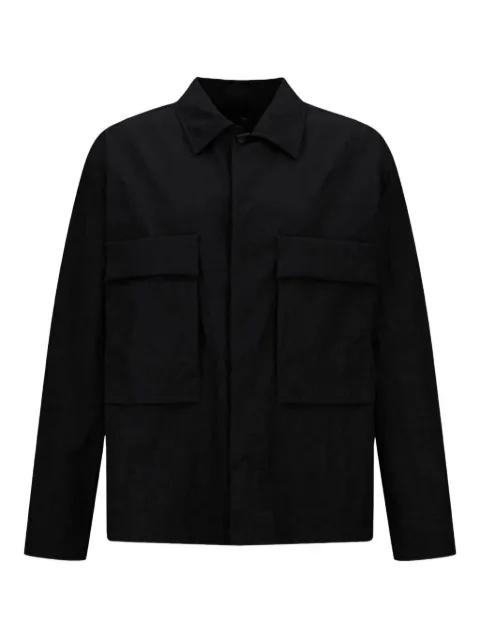 water-repellent shirt jacket by HERNO