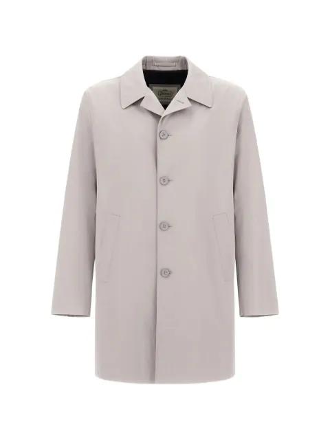 welt-pockets button coat by HERNO