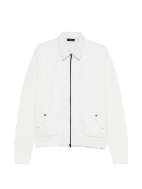 zip-fastening long-sleeve jacket by HERNO