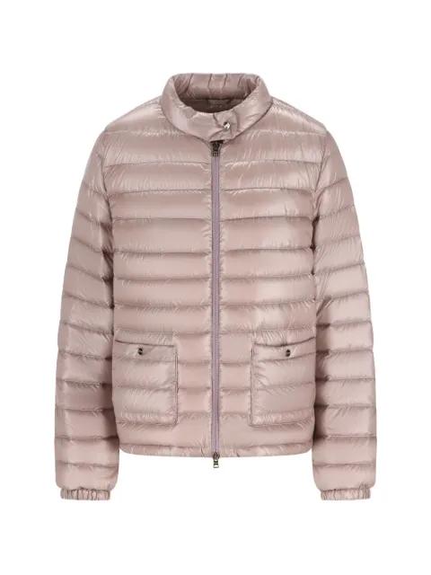 zip-fastening quilted jacket by HERNO