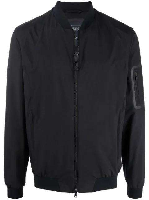 zip-pocket bomber jacket by HERNO