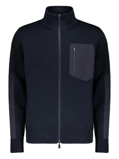zip pocket sweater by HERNO