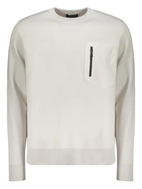 zip pocket sweatshirt by HERNO