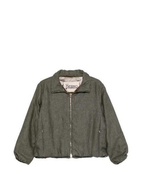 zip-up bomber jacket by HERNO