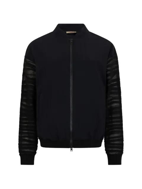 zip-up bomber jacket by HERNO