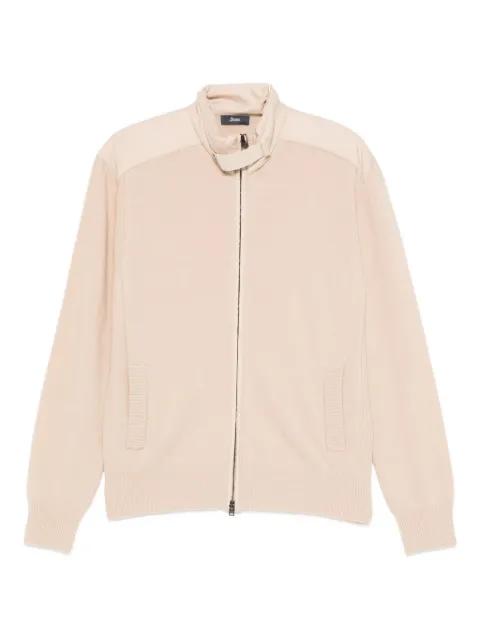 zip-up cardigan by HERNO