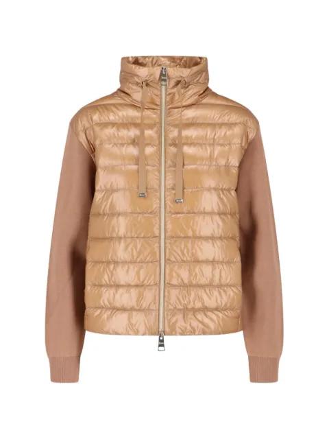 zip-up cardigan by HERNO