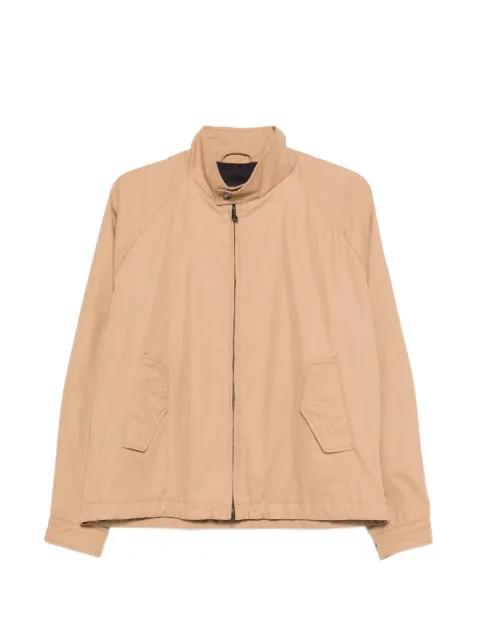 zip-up flap-pocket jacket by HERNO