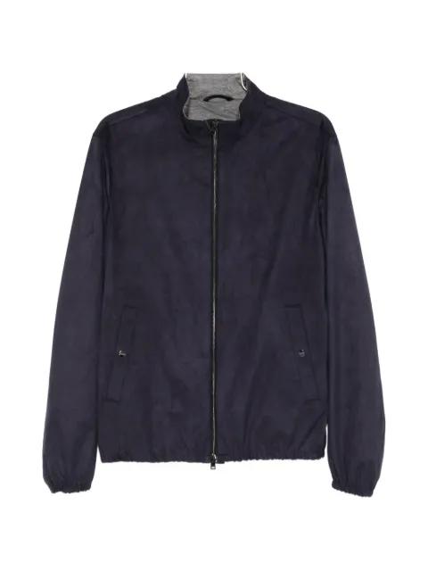 zip-up long-sleeve jacket by HERNO