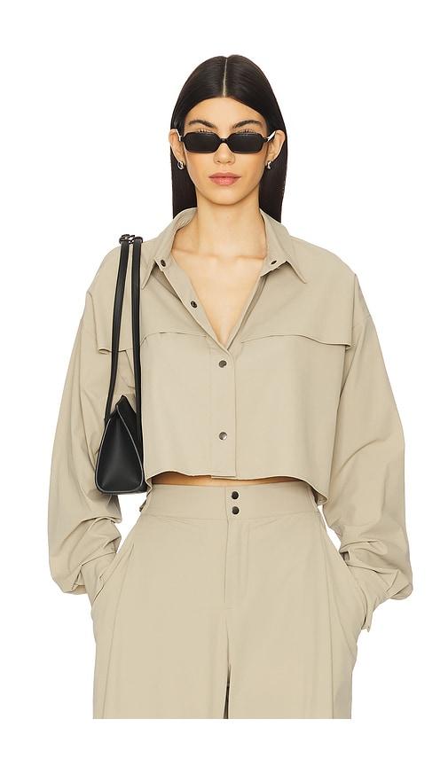 Heroine Sport Daja Jacket in Tan by HEROINE SPORT