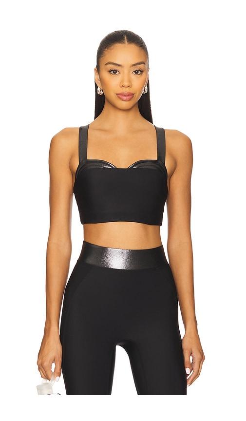 Heroine Sport Lina Sports Bra in Black by HEROINE SPORT