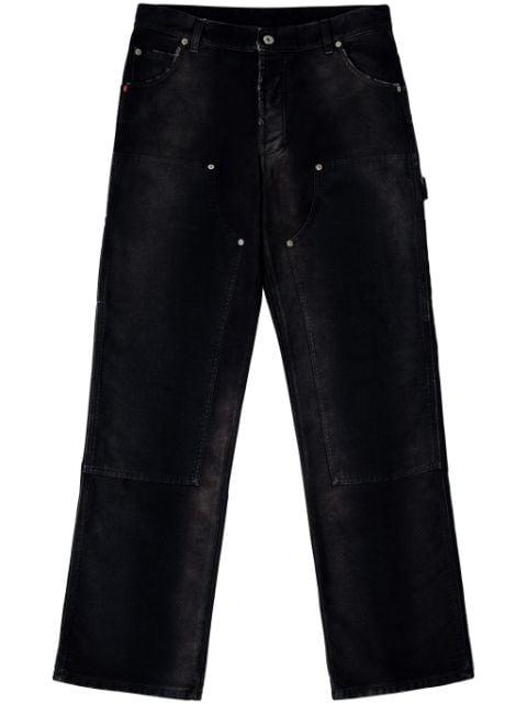 Carpenter straight-leg jeans by HERON PRESTON