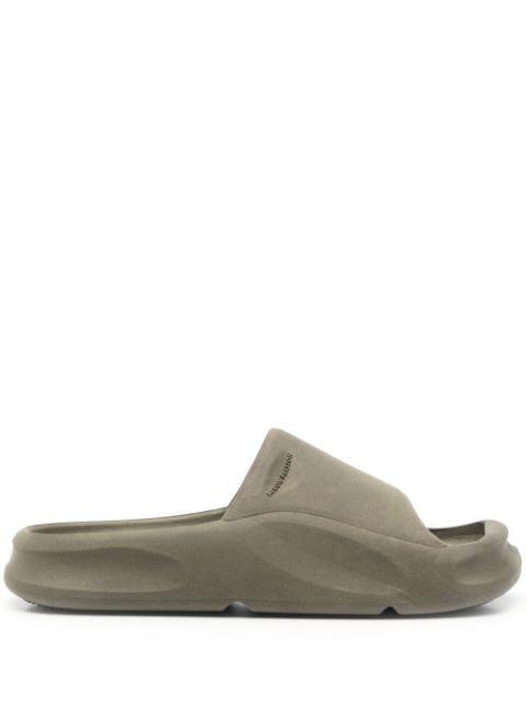 Eco Moulded open-toe slides by HERON PRESTON