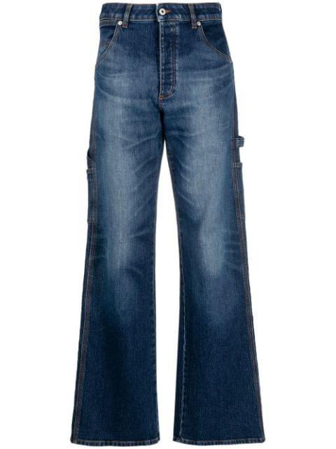 Ex-Ray Carpenter wide-leg jeans by HERON PRESTON