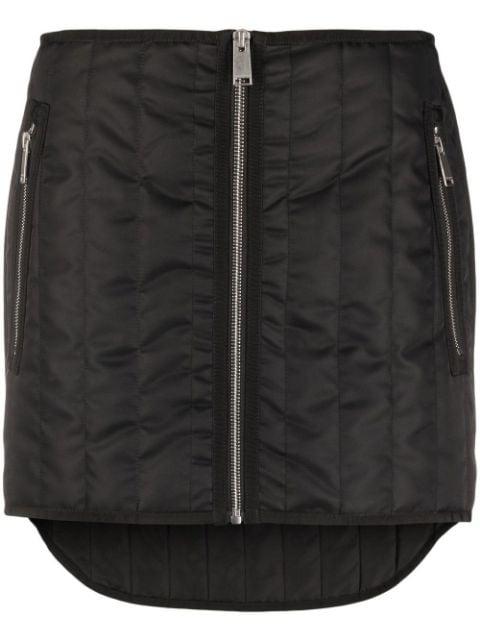 Ex-Ray quilted mini skirt by HERON PRESTON