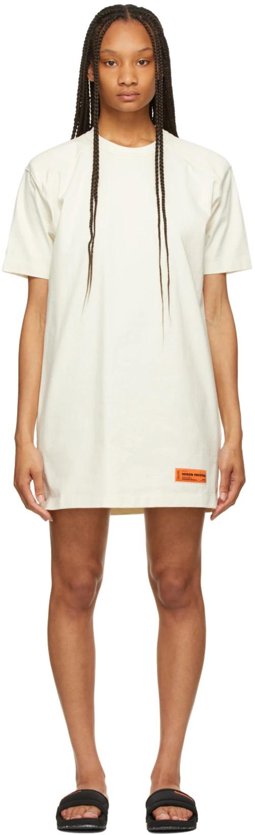 Off white t shirt dress best sale