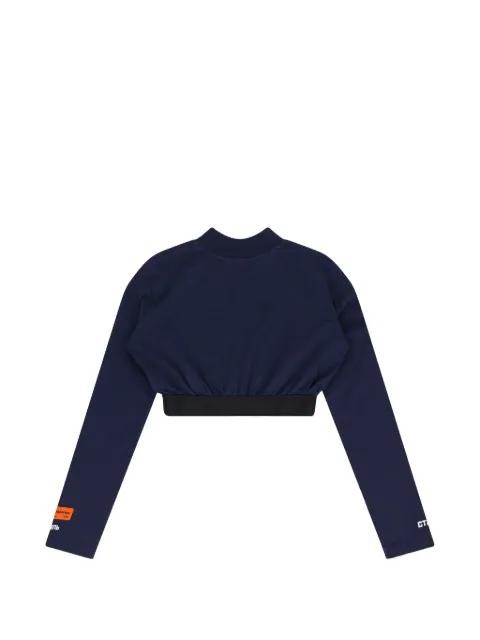 Stadium turtleneck "Blue" T-shirt by HERON PRESTON