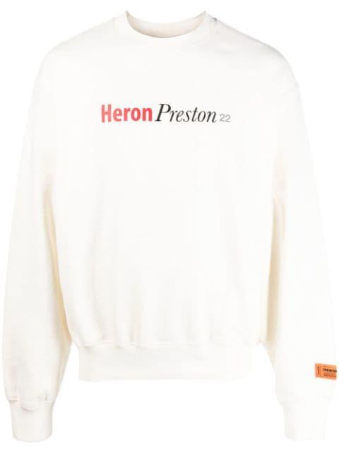 graphic-print sweatshirt by HERON PRESTON