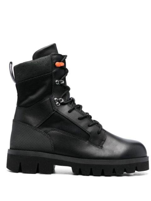 lace-up combat boots by HERON PRESTON