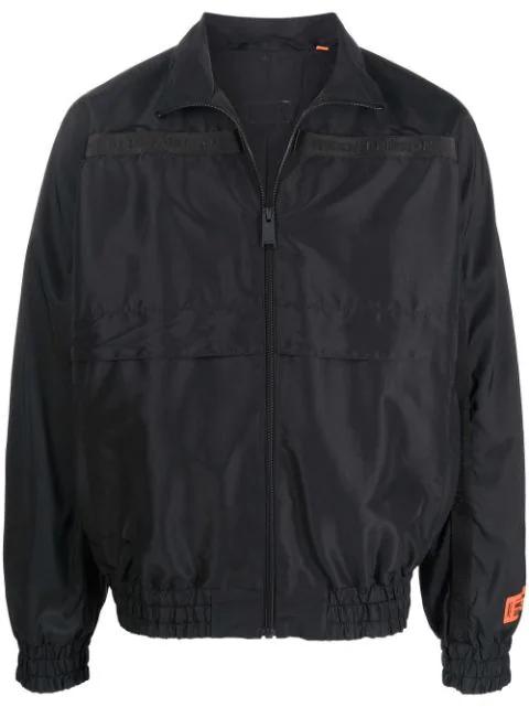 logo-patch bomber jacket by HERON PRESTON