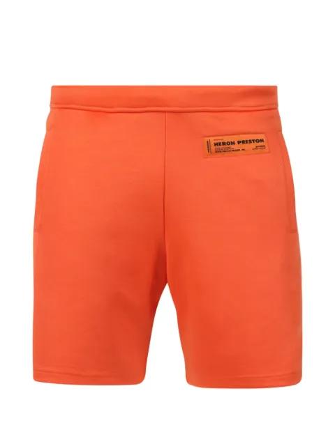 logo-patch shorts by HERON PRESTON