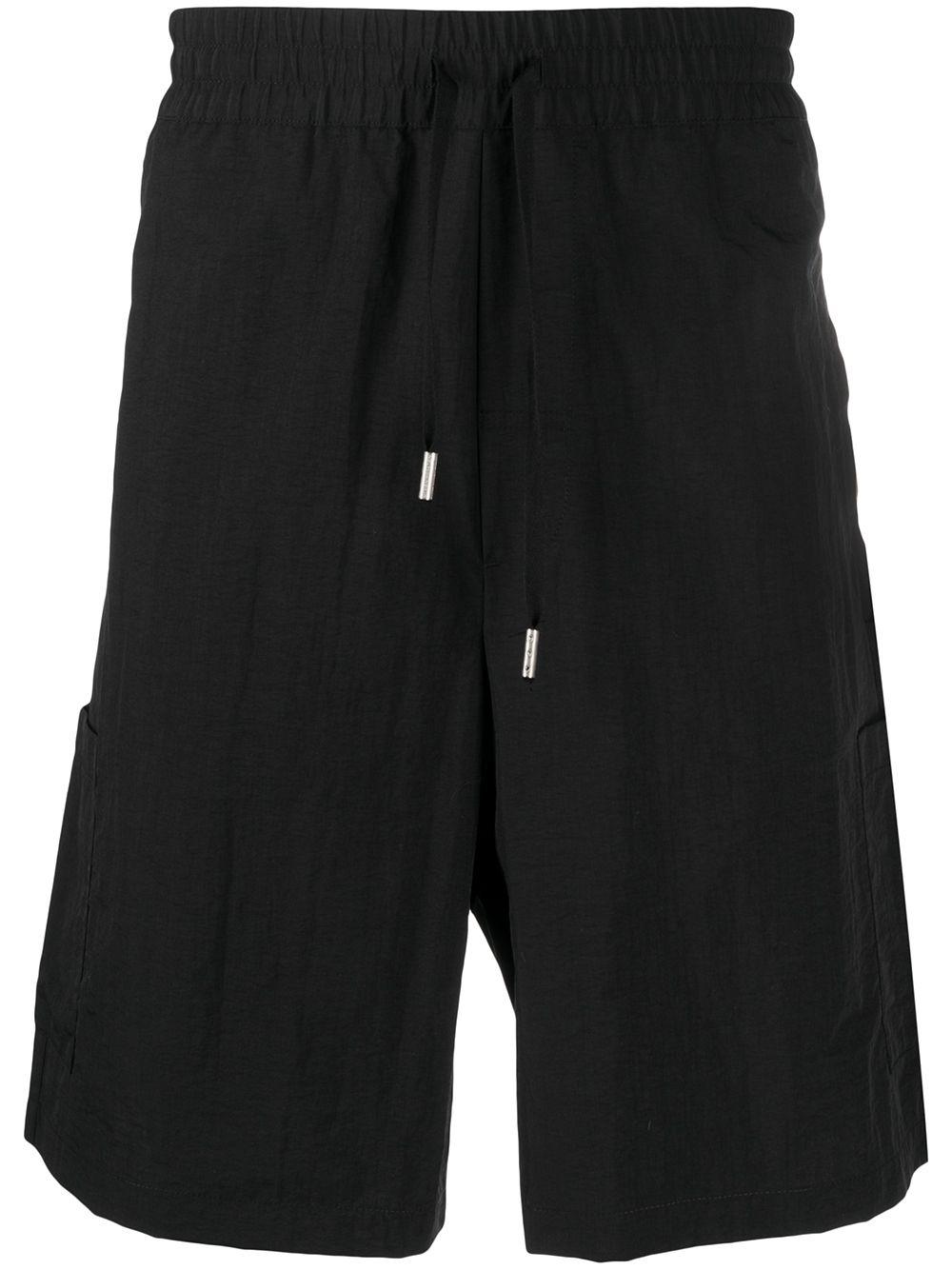 logo-patch track shorts by HERON PRESTON