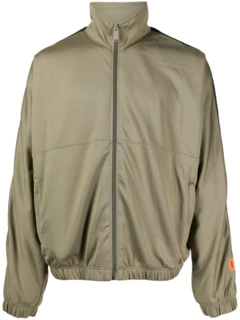 logo-patch tracktop by HERON PRESTON