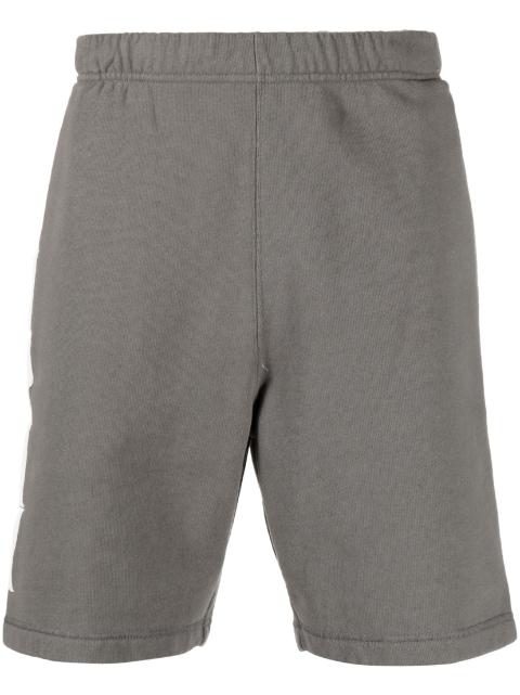 logo-print track shorts by HERON PRESTON