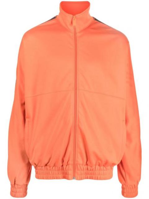 logo-stripe zipped track jacket by HERON PRESTON